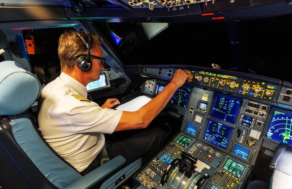 Airbus A321 Cockpit