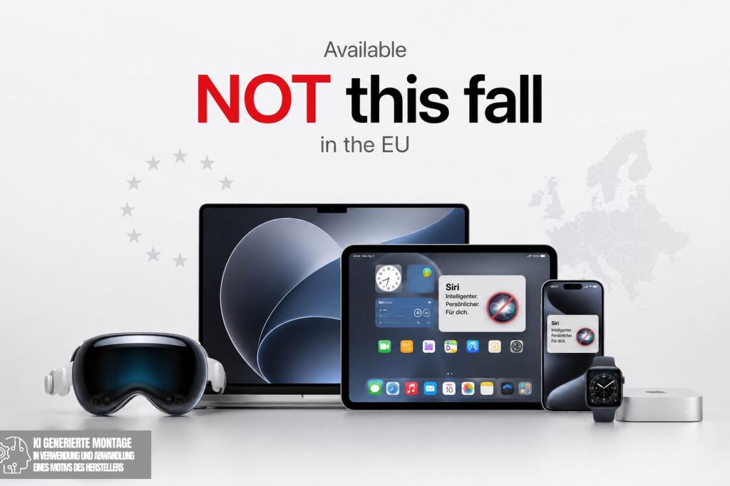 Apple verschiebt Siri AI in der EU
